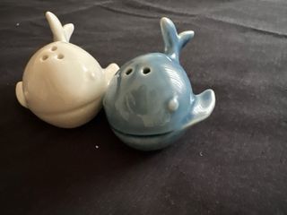 Saliera e pepiera Delfini Vintage