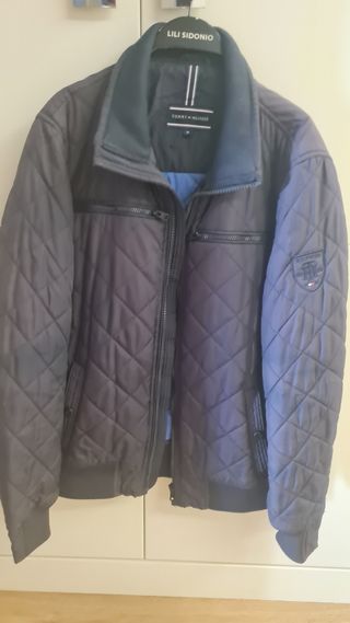 Cazadora Tommy Hilfiger azul - Talla M