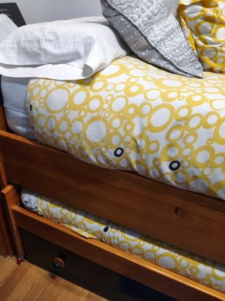 Cama nido 90 madera - 2 camas