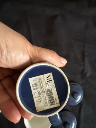 4 Tazze Vintage Porcellana