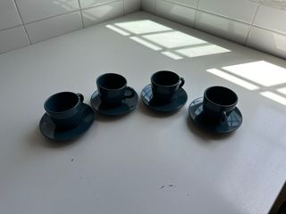 Dos juegos de tazas de café de Ikea. Muy poco uso.