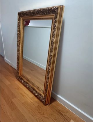 Espejo dorado vintage