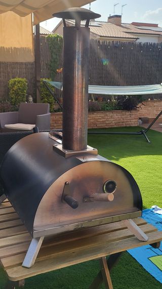Forno per pizza da esterno con pellet