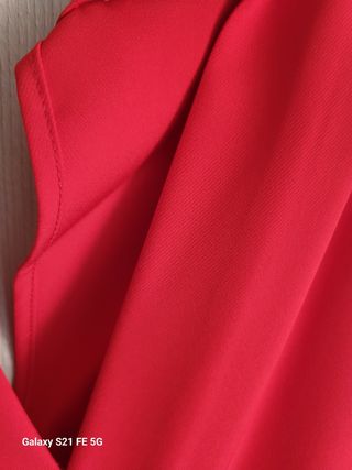 Mono rojo elegante
