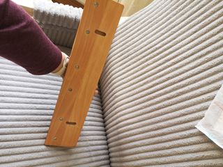 Colgador madera 3 ganchos - marrón