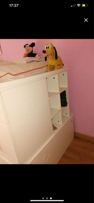 Minicuna convertible c/cambiador