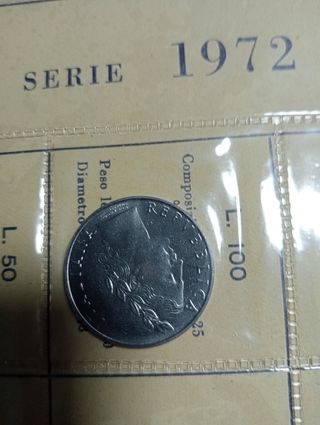Monete Italia 1972