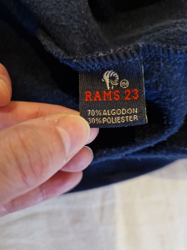 Sudadera Rams 23 Azul Talla L