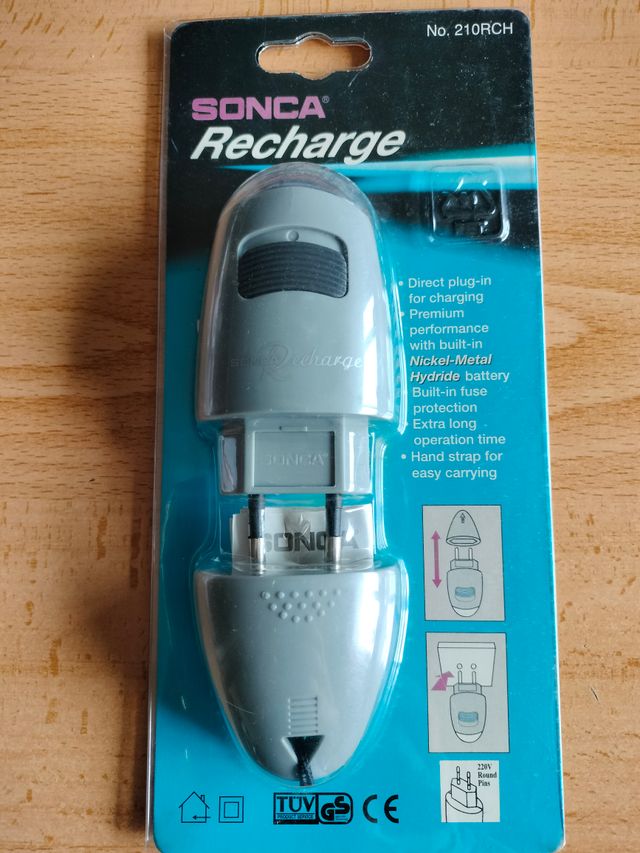 LINTERNA SONCA RECARGABLE 210RCH DE BOLSILLO