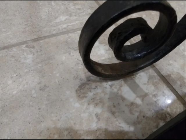 Soporte Grande para maceta de hierro forjado