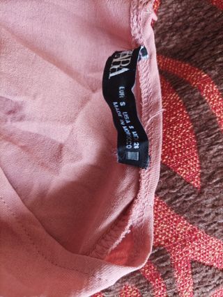 Mono Zara rosa - Talla S