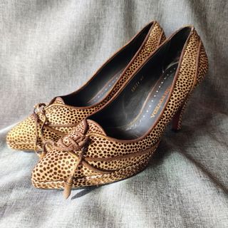 Tacones Carmen Poveda Marrón 40