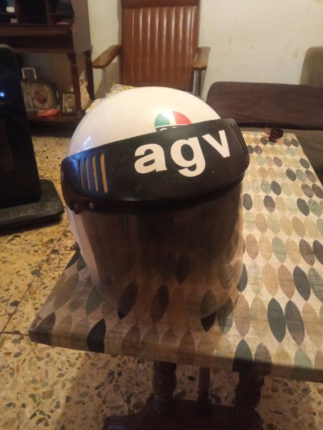 Casco moto AGV vintage