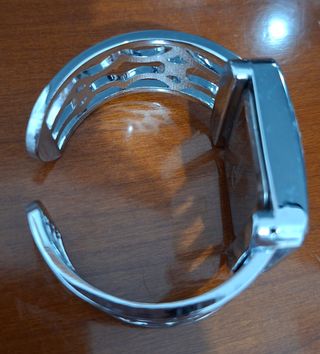 Pendientes Kokeshi azules plata