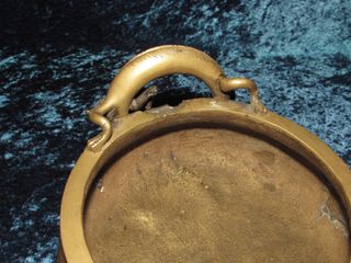 Quemador incensario budista Tíbet China Qing XIX