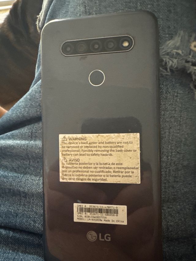 LG K41S gris - 32GB
