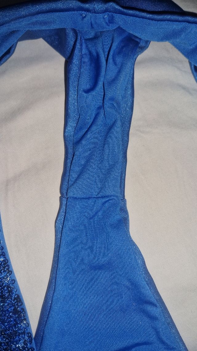 Bikini Set NUOVO Calzedonia paillettes blu