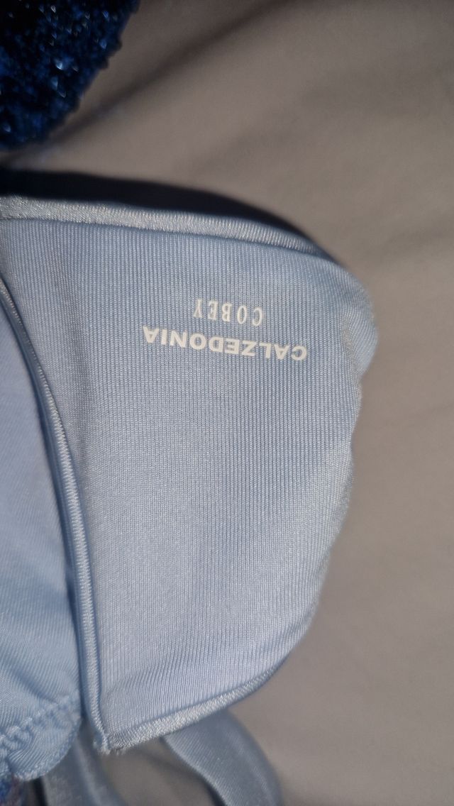 Bikini Set NUOVO Calzedonia paillettes blu