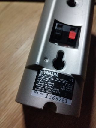 Sistema de sonido Yamaha - Altavoces