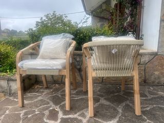 Pack 4 Sillas jardín Sklum NUEVAS