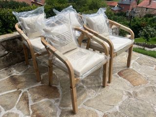 Pack 4 Sillas jardín Sklum NUEVAS