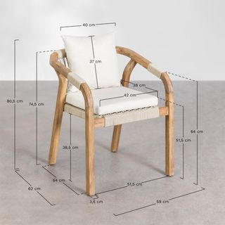 Pack 4 Sillas jardín Sklum NUEVAS