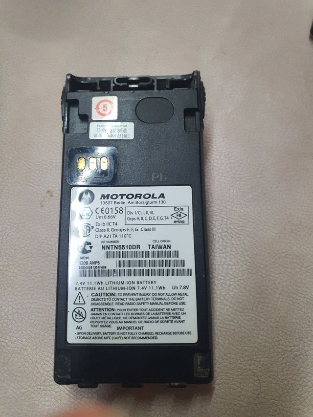 Rádio Motorola GP380 ATEX DE UHF