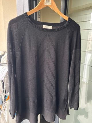 Jersey Woman Plus negro - Talla L+