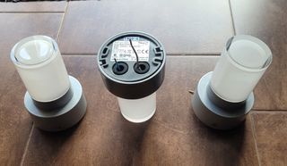 Lampara techo LED 3W gris