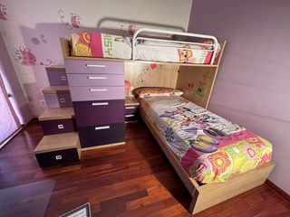 Litera juvenil con cajones - Perfecto estado