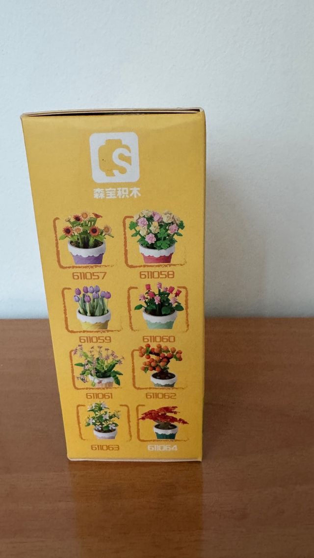 Semboblock: Mini blocos de flores