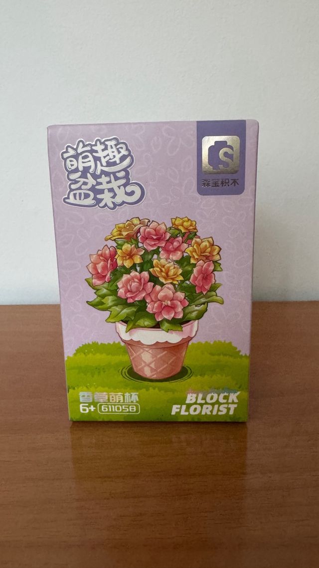Flores Semboblock: Mini blocos de construção