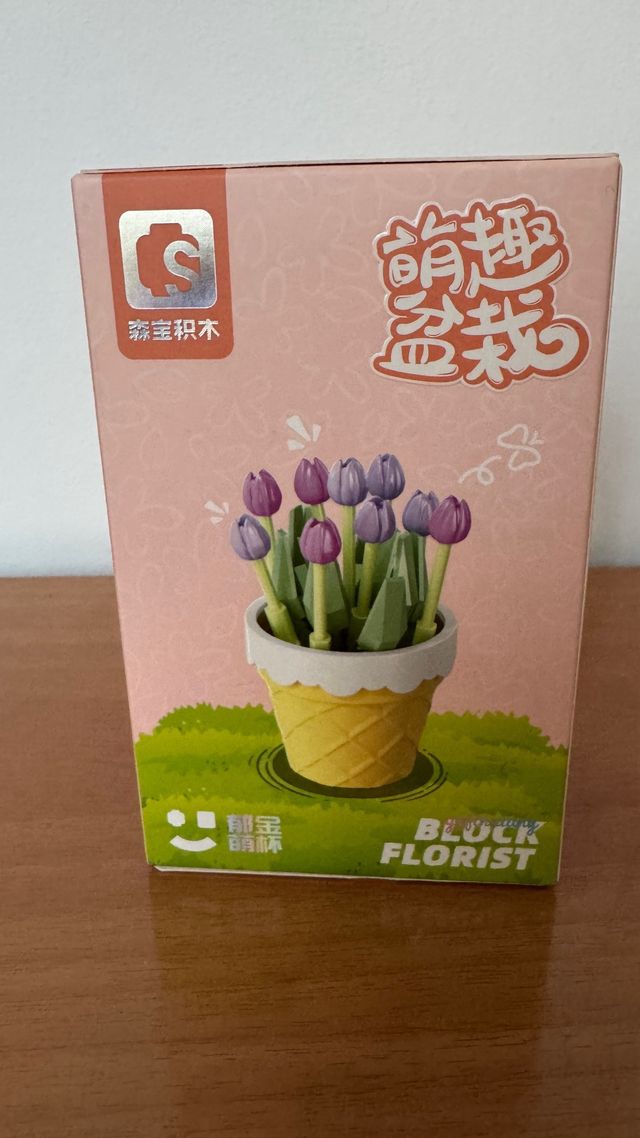 Semboblock: Mini blocos de flores