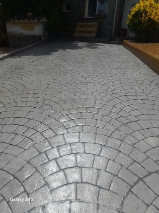 Hormigón impreso: Pavimento exterior