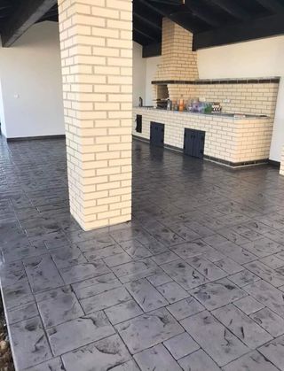 Hormigón impreso: Pavimento exterior