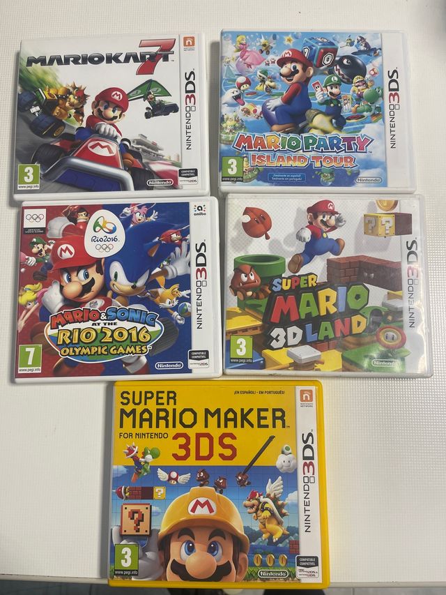 5 Juegos Nintendo 3DS
