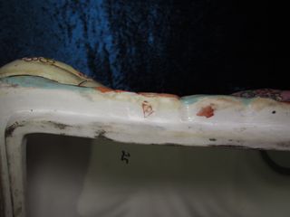 Antigua almohada cojín caja oriental china sellos