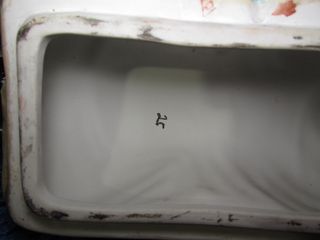 Antigua almohada cojín caja oriental china sellos