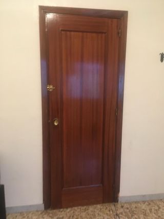 Puertas Sapeli macizas - 7 unidades