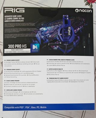 Auriculares RIG 300 Pro HS Nuevos