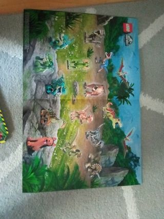 Cromos album completo lego Jurassic world