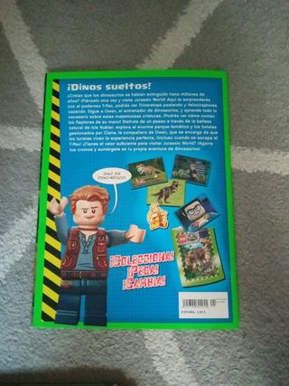 Cromos album completo lego Jurassic world