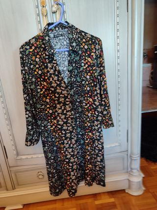 Vestido Flores - Talla S