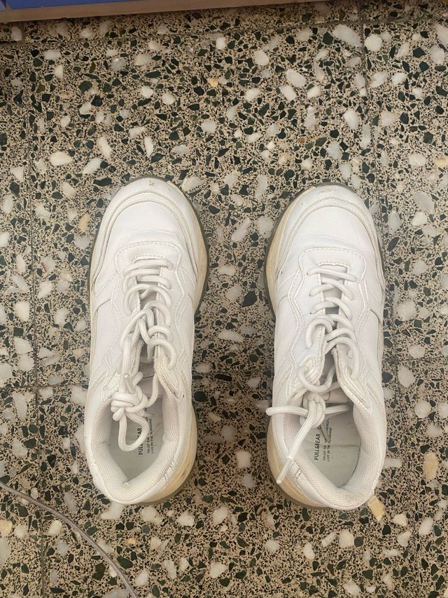 Zapatillas blancas PullBear