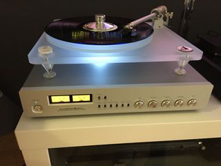 Previo Phono Luxman EQ-500 plata