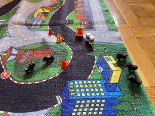 Lote juguetes coches y autobús