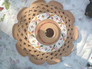 Lampadario in terracotta Toscana