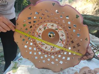 Lampadario in terracotta Toscana