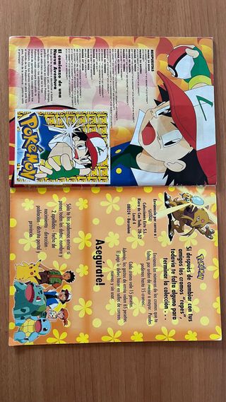 Pokémon 1999 - Álbum cromos