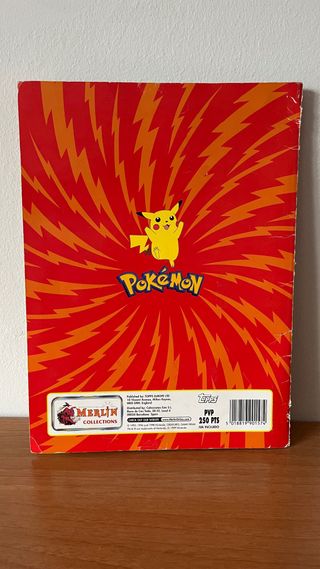 Pokémon 1999 - Álbum cromos